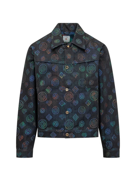  Casablanca Veste Heatmap En Coton - Bleu 