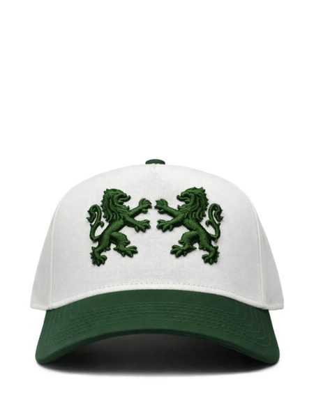  Cavendish Chapeau En Coton à Motif Lion - Blanc 