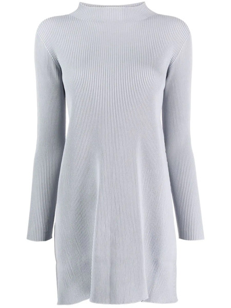  Cfcl Pull Portrait à Design Nervuré - Bleu 