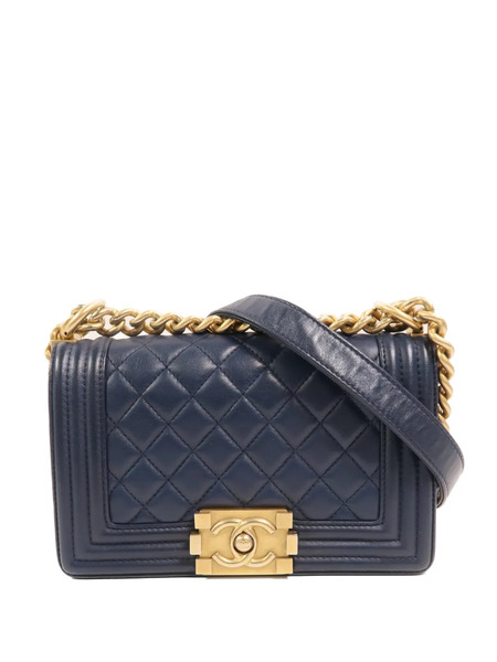  Chanel Pre-owned Sac Porté épaule à Bride En Chaîne Boy - Bleu 