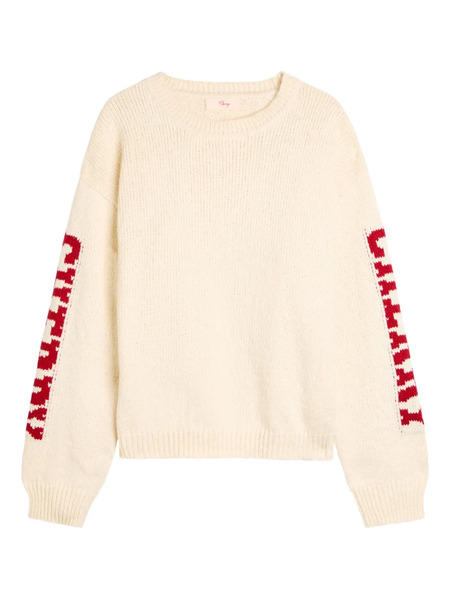  Cherry La Pull En Maille Intarsia - Tons Neutres 