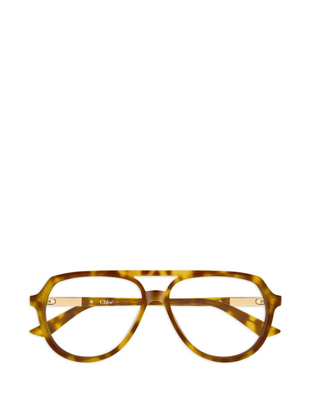  Chloé Eyewear Lunettes De Vue à Monture Pilote - Marron 