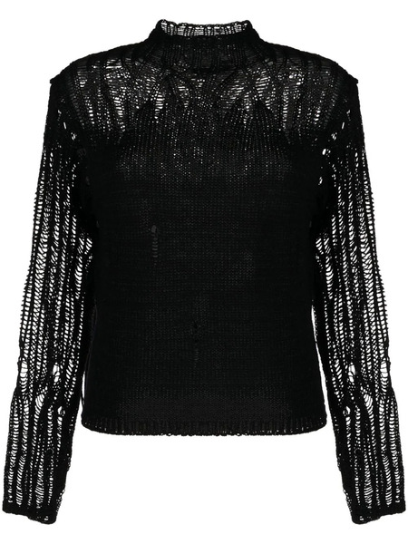 Chloé Pull à Effet Dégradé - Noir 