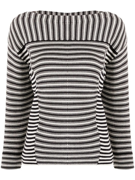  Chloé Pull à Rayures - Bleu 