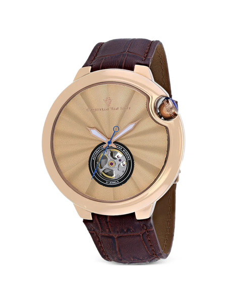  Christian Van Sant Montre Cyclone 46 Mm Automatique - Noir 