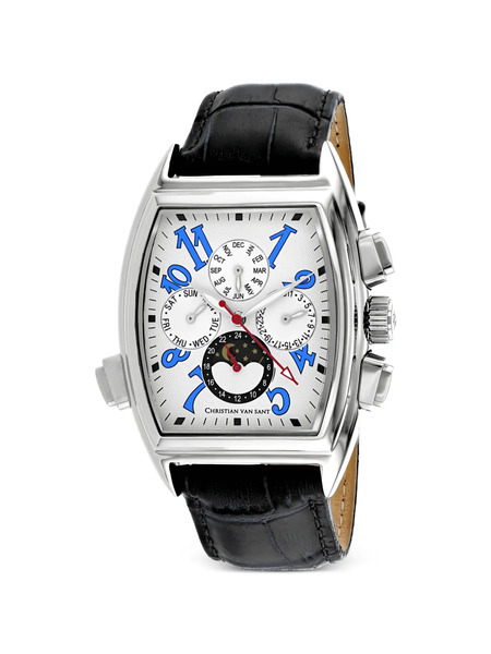  Christian Van Sant Montre Grandeur 45 Mm - Blanc 