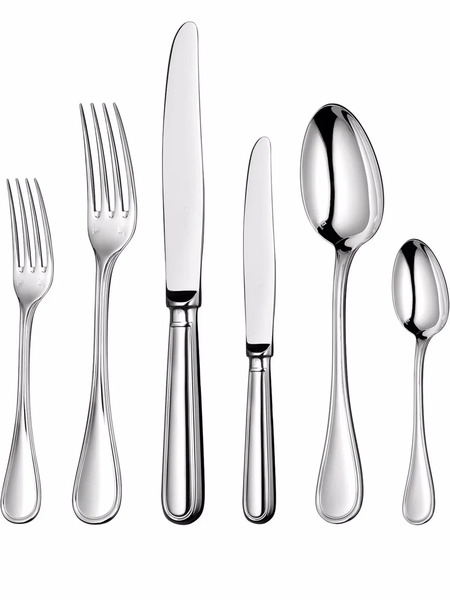 Christofle Lot De 24 Couverts Albi Pour Six Personnes - Argent 