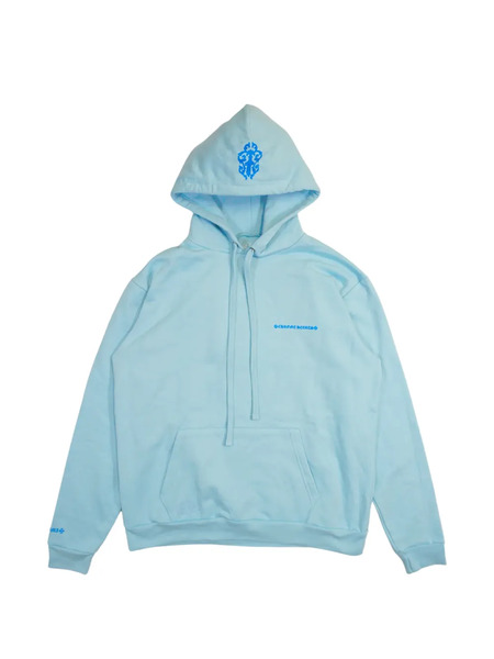  Chrome Hearts Hoodie Miami Art Basel Dagger - Bleu 
