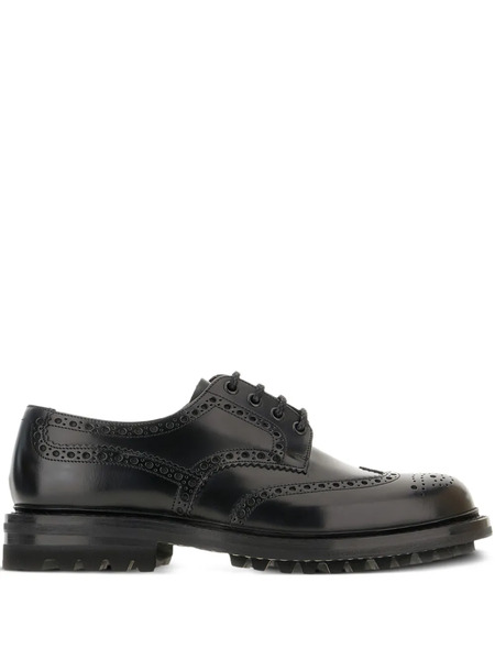  Church's Derbies à Détails Façon Richelieus - Noir 