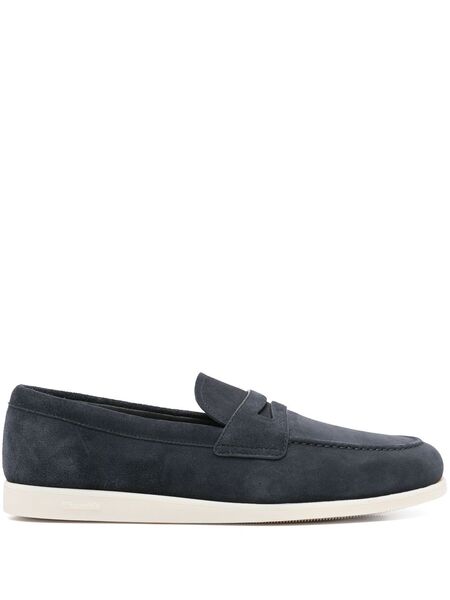  Church's Mocassins En Daim - Bleu 