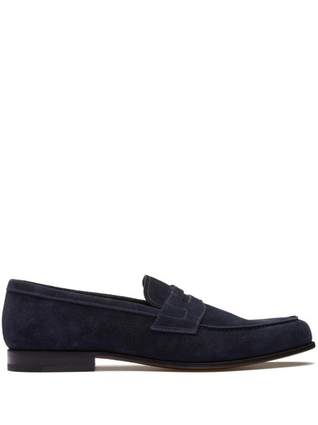  Church's Mocassins Pembrey En Daim - Bleu 