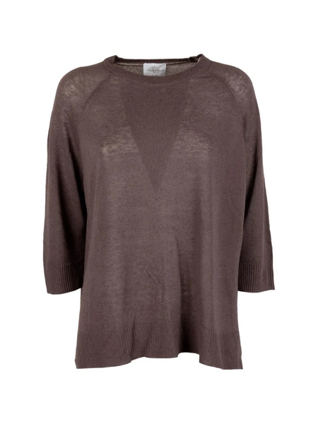  Cinque Pull En Maille Fine à Manches Raglan - Marron 