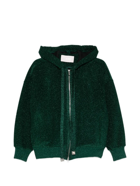  Circus Hotel Pull Zippé à Capuche - Vert 
