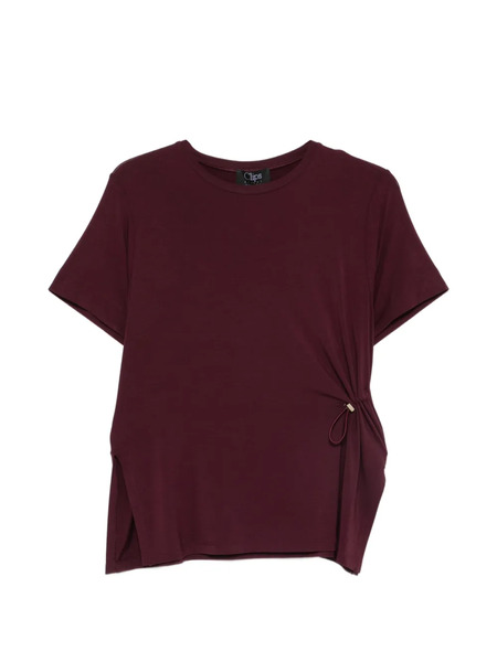  Clips Drawstring Sweater - Rouge 
