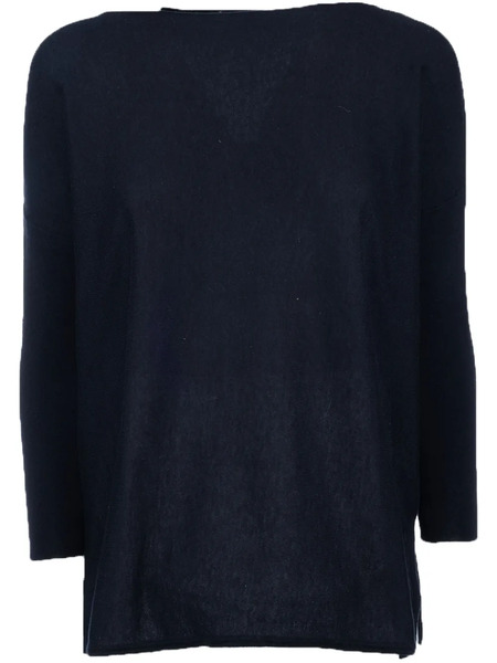  Clouds Pull En Maille Intarsia - Bleu 