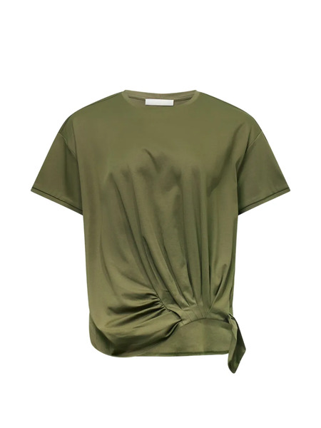  Club21 T-shirt En Coton à Design Noué - Vert 