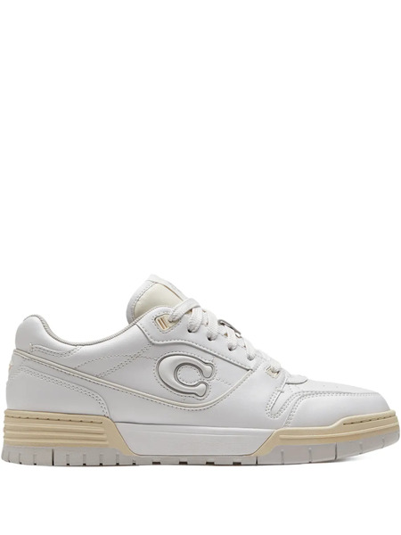  Coach Baskets à Patch Logo - Blanc 