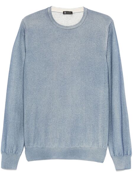  Colombo Pull En Cachemire - Bleu 