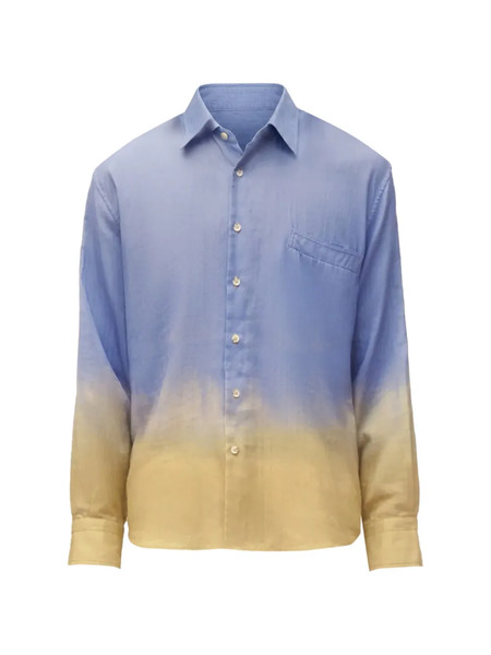  Commas Chemise à Effet Dégradé - Bleu 