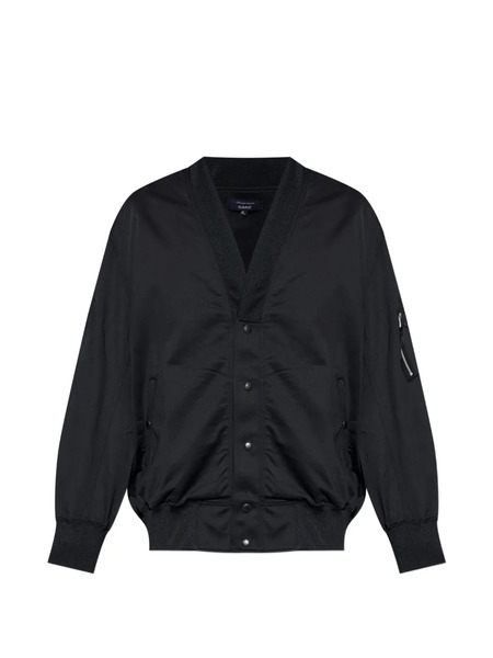  Comme Des Garçons Homme Plus Pull à Poche Zippée Et Col V - Noir 