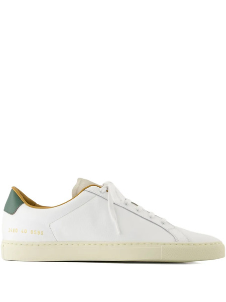  Common Projects Baskets En Cuir - Blanc 