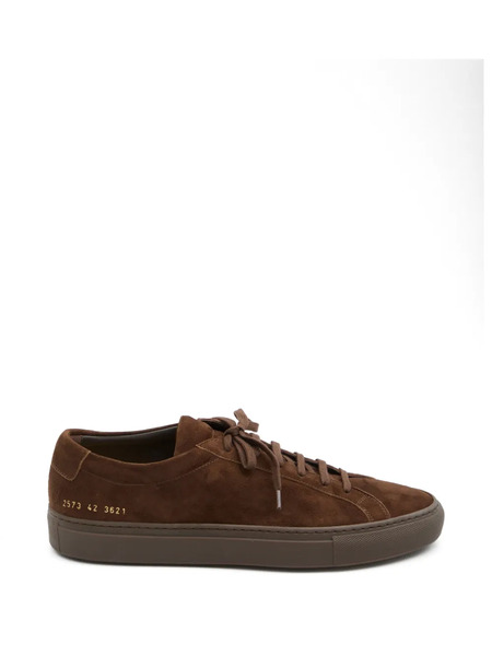  Common Projects Baskets En Daim Achilles - Marron 