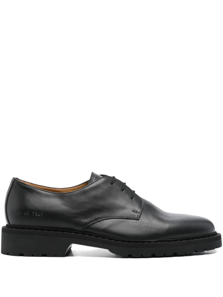  Common Projects Derbies En Cuir - Noir 