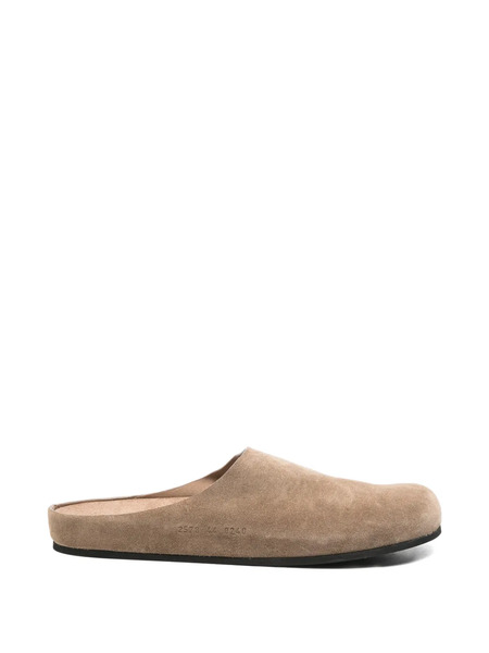  Common Projects Mules En Daim - Tons Neutres 