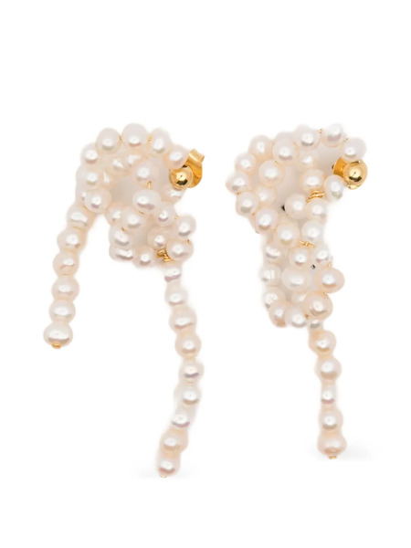  Completedworks Boucles D'oreilles à Détail De Perle 