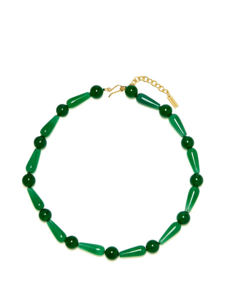  Completedworks Collier à Perles - Vert 