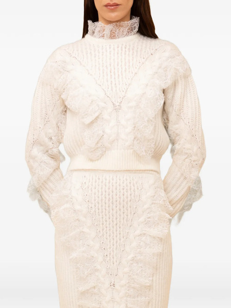  Contessa Mills Pull Wildes - Blanc 