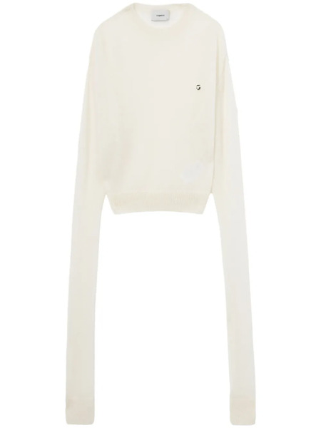  Coperni Pull à Manches Longues - Blanc 