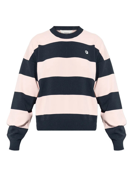  Coperni Pull à Rayures - Rose 