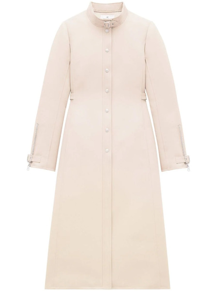  Courrèges Manteau Long à Détail De Boucle - Tons Neutres 