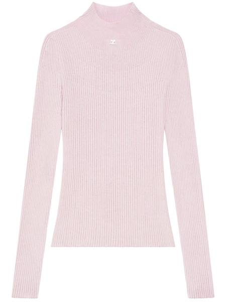  Courrèges Pull Solar - Rose 