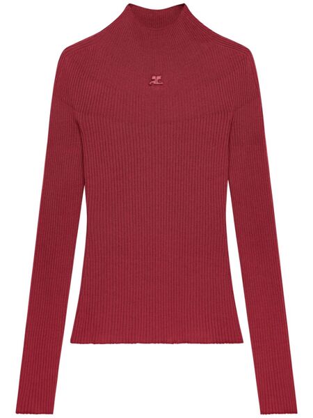  Courrèges Pull Solar - Rouge 