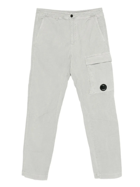  C.p. Company Pantalon à Détail Verre De Lunettes Signature - Gris 