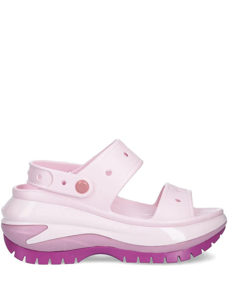  Crocs Sandales à Plateforme - Rose 