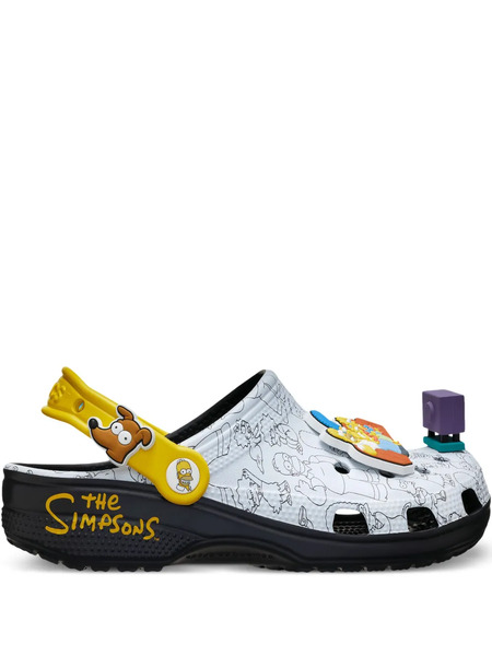 Crocs Sandales The Simpsons Intro Sequence - Blanc 
