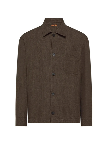  Cruna Cardiff Button-up Jacket - Marron 