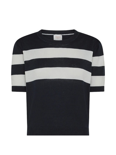  Cruna T-shirt à Rayures - Bleu 