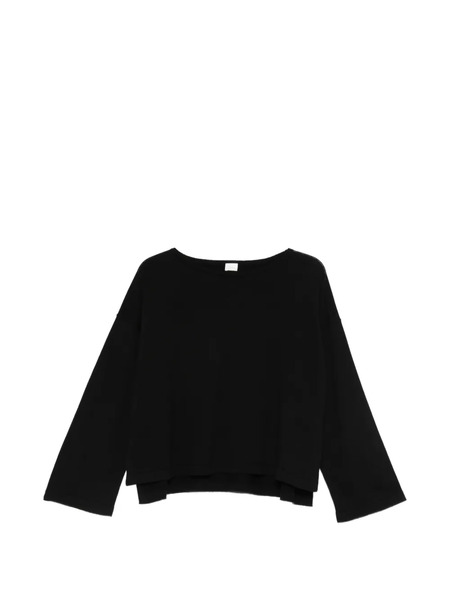 C.t.plage Pull à Design Superposé - Noir 