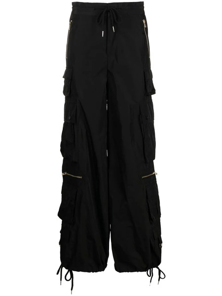  Cynthia Rowley Pantalon Ample à Poches Cargo - Noir 