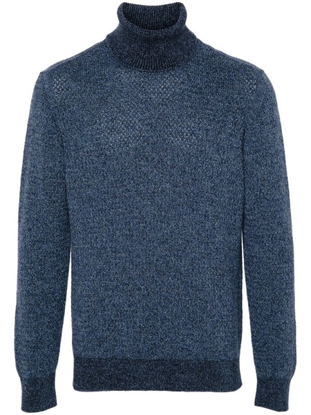  D4.0 Pull En Laine - Bleu 