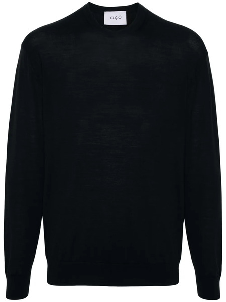  D4.0 Pull En Laine - Noir 