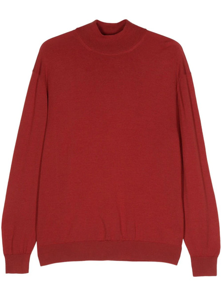  D4.0 Pull En Laine - Rouge 