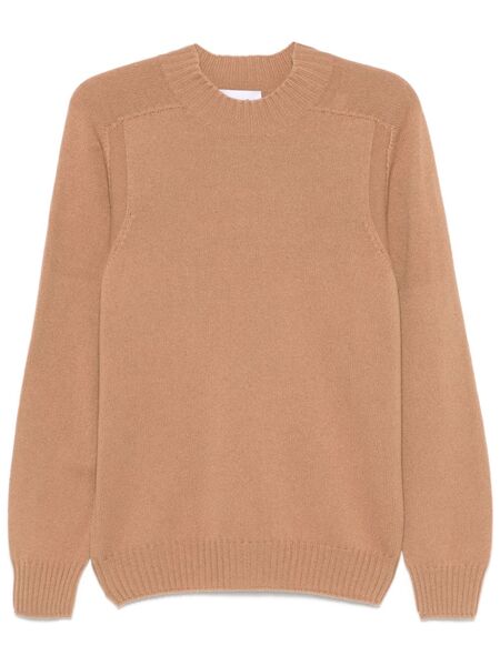  D4.0 Pull En Laine Vierge - Marron 