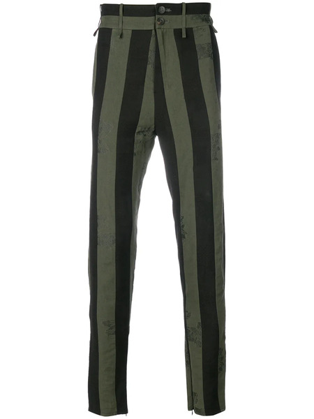  Damir Doma Striped Trousers - Vert 