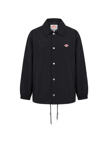  Danton Logo-patch Drawstring-hem Jacket - Noir 