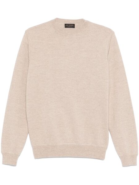  Dell'oglio Pull En Maille Fine - Tons Neutres 